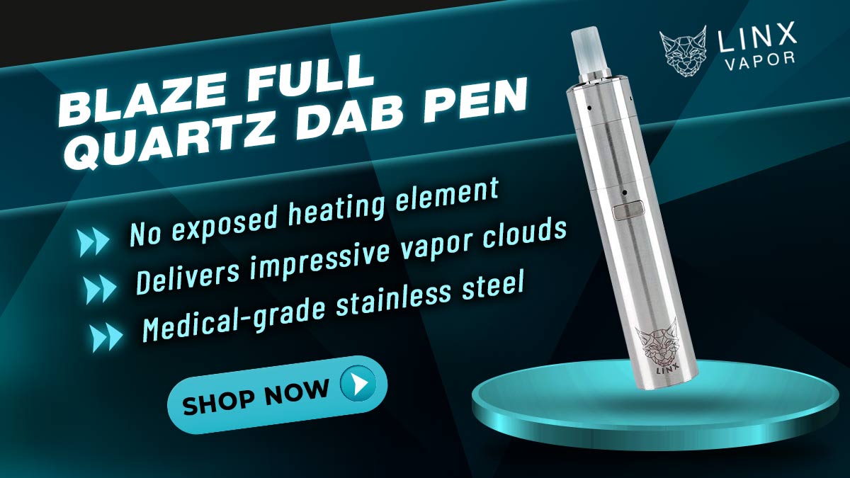 Blaze Full Quartz Dab Pen